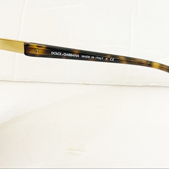 Dolce & Gabbana DD8096 Brown and Gold Gradient Cat Eye 58mm Sunglasses - Picture 3 of 8